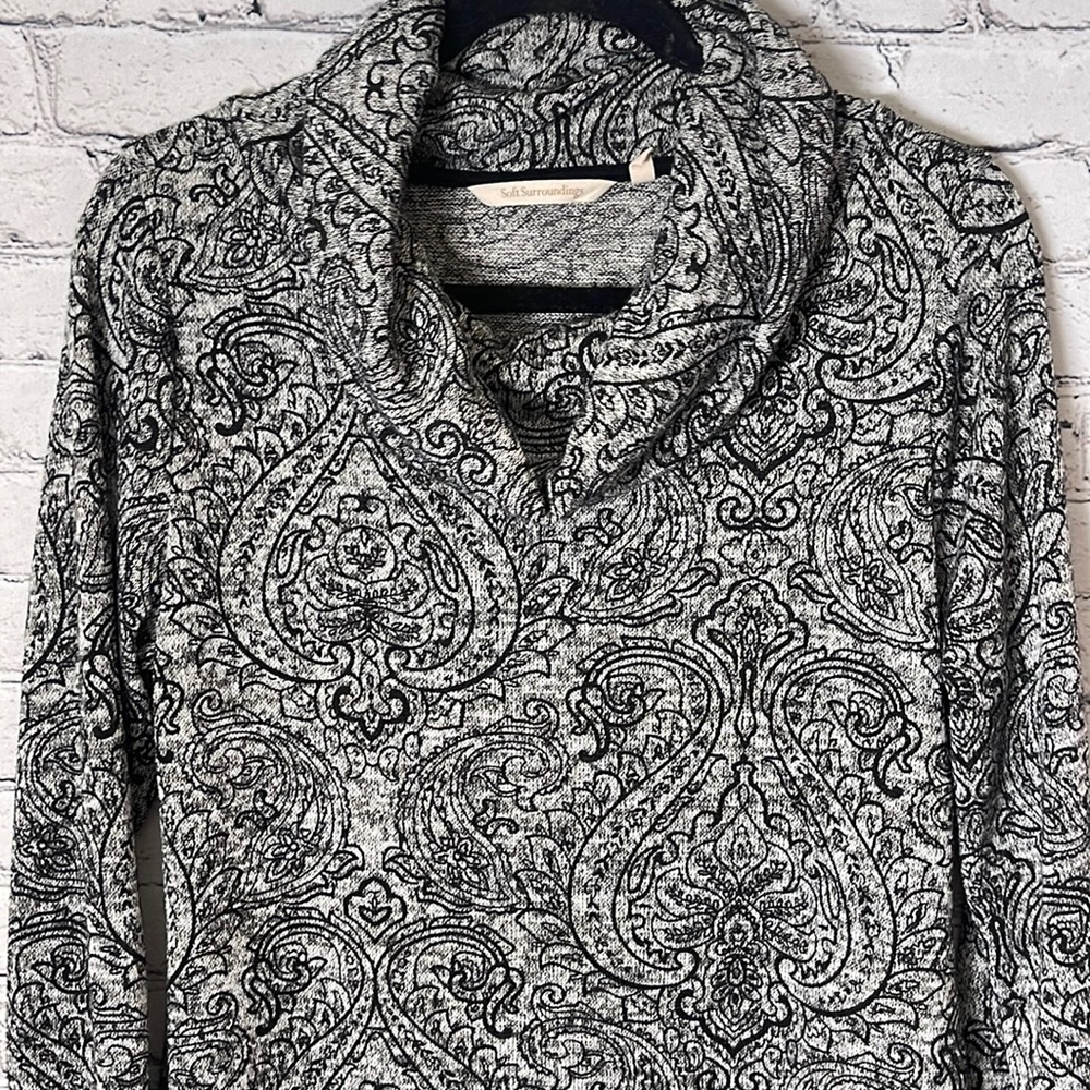 Soft Surroundings Cowl Neck Tunic - Picture 4 of 10